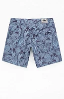 Rhythm Jean Navy Paisley 9.5" Boardshorts