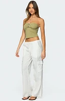 Edikted Bex Abstract Ring Tube Top