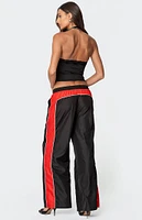 Edikted Cameron Contrast Panel Track Pants