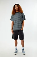 PacSun Compass Striped Texture T-Shirt