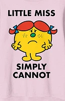 Little Miss Simply Cannot Crew Neck Sweatshirt