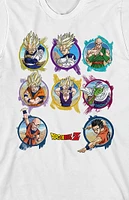 Kids Dragon Ball Z Character T-Shirt