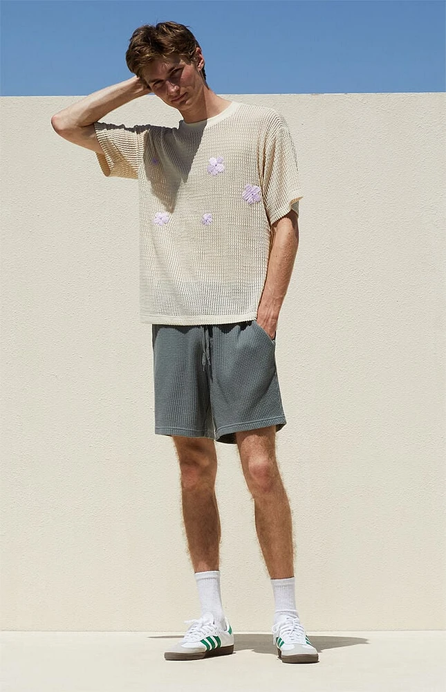 PacSun Waffle Knit Volley Shorts