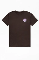 Santa Cruz Kids Brown Wave Dot T-Shirt