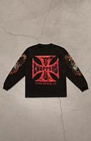 West Coast Choppers Saw Red Long Sleeve T-Shirt