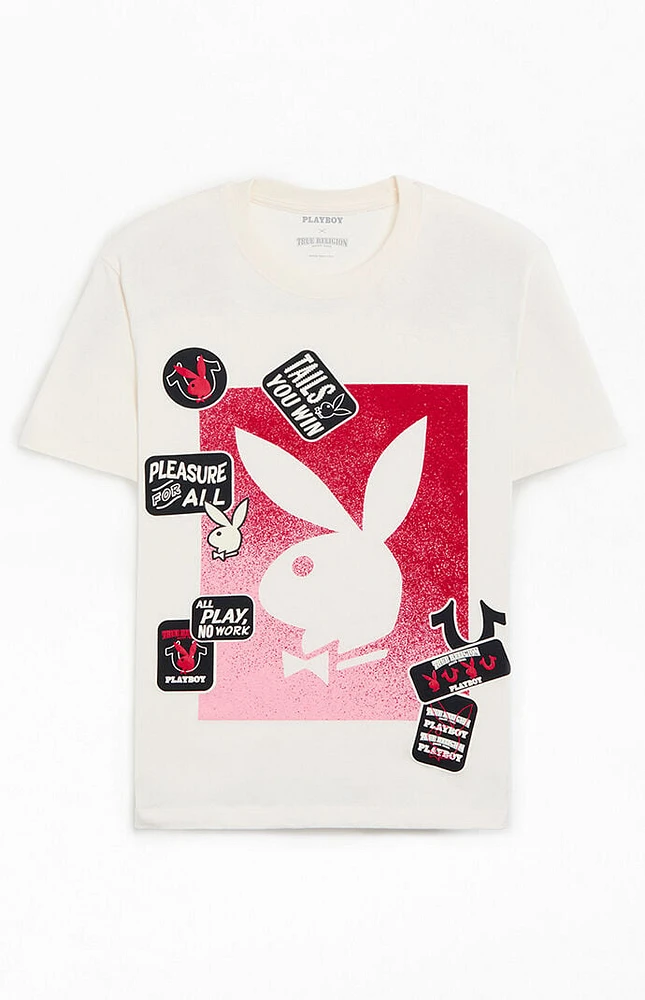 True Religion x Playboy Patch Bunny T-Shirt