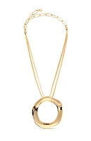 Ettika Open Circle Statement Necklace