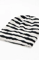 Coney Island Picnic Intarsia Fold-Over Beanie