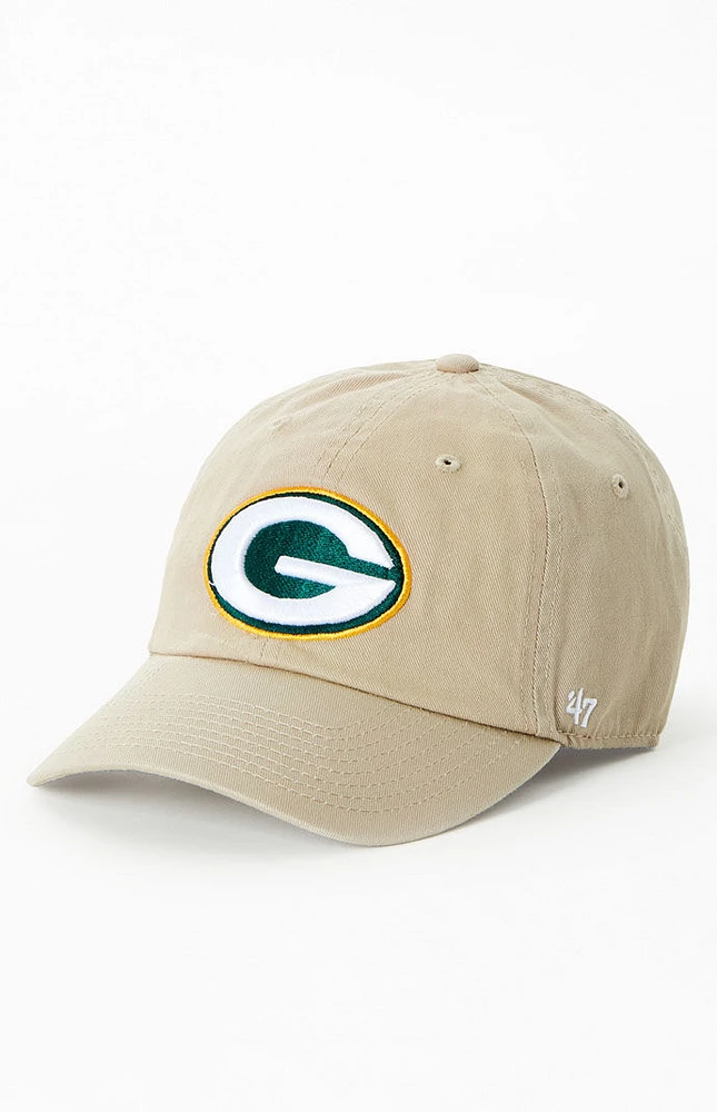 47 Brand Green Bay Packers Clean Up Dad Hat