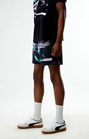 Formula 1 x PacSun Miami Skyline Mesh Shorts