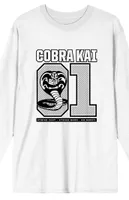 Cobra Kai 01 Snake Logo Long Sleeve T-Shirt