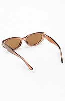 Pacsun Plastic Cat Eye Sunglasses