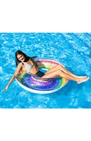 PoolCandy Classic Rainbow Glitter Jumbo Pool Tube