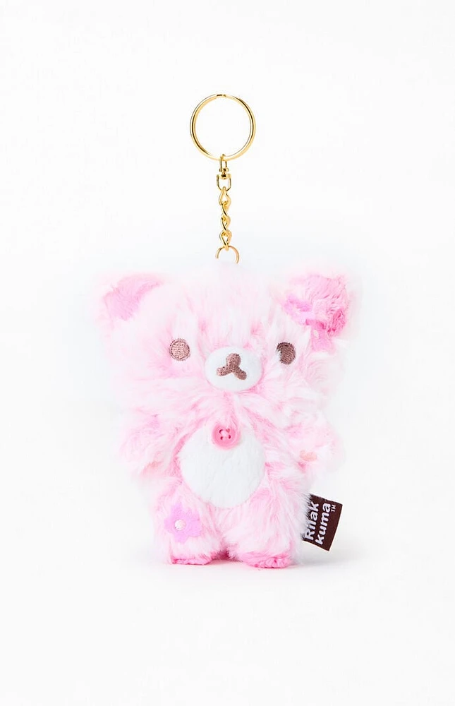 Rilakkuma Korilakkuma San-X Original Cherry Blossom Series Charm Keychain