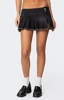 Edikted Gabriela Pleated Mini Skort