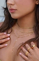 Ellie Vail Camilla Dainty Lariat Chain Necklace