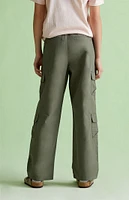 PacSun Kids Olive Porter Cargo Pants