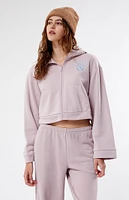 PacSun Pacific Sunwear High Neck Full Zip Hoodie