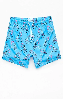 Bermies Jurassic Surfer 5" Swim Trunks