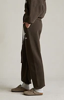 Fear of God Essentials Women's Brown Heavy Fleece Sweatpants