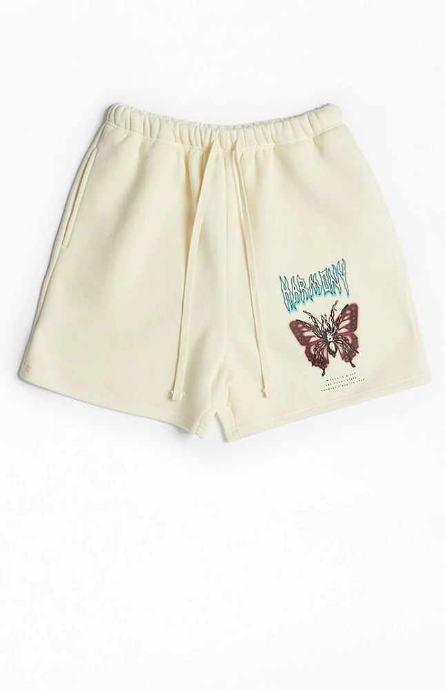 Pacsun Harmony Edge Fleece Volley Sweat Shorts