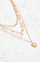 LA Hearts Gracie Layered Necklace