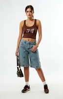 PS / LA 78 Star Cropped Tank Top