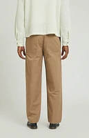 PacSun Tan Pleated Baggy Chino Pants