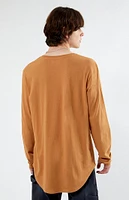 PacSun Scallop Long Sleeve T-Shirt