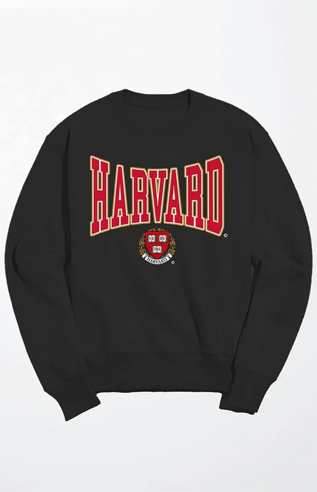 Harvard Logo Crew Neck Sweatshirt