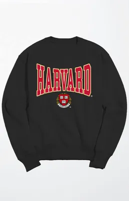 Harvard Logo Crew Neck Sweatshirt