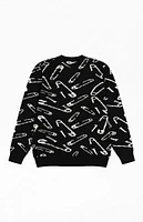 WeSC America Inc Leon Safety Pins Sweater