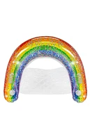 Pool Candy Large Classic Rainbow Glitter Sun Chair