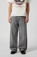 PacSun Gray Extreme Baggy Jeans