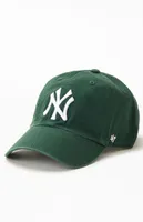 47 Brand Forest Green NY Yankees Strapback Dad Hat