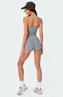 Edikted Wildflower Waffle Tank Top