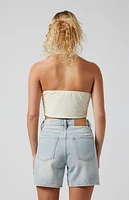 Pacsun Light Indigo Denim Dad Shorts