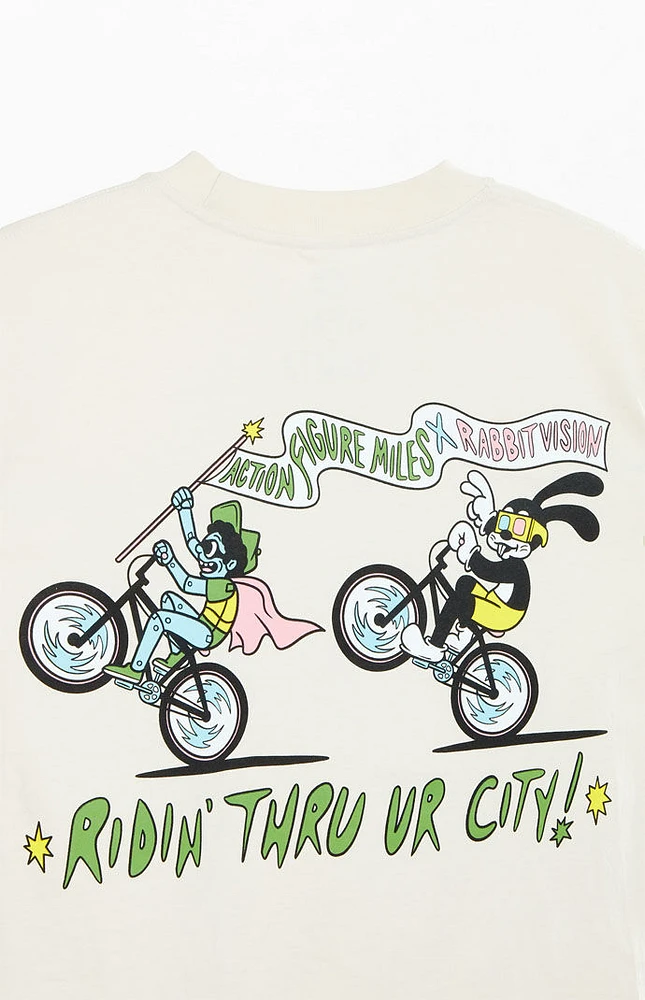 Action Figure Miles x Rabbits Freddie Gibbs Ridin' T-Shirt