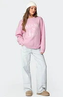 Edikted Apres Ski Oversized Sweater