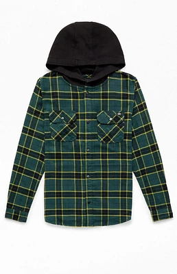 Vans Kids Parkway Hooded Flannel Shirt