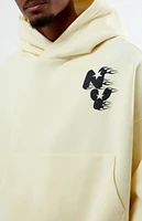 PacSun Fiery NY Cropped Hoodie