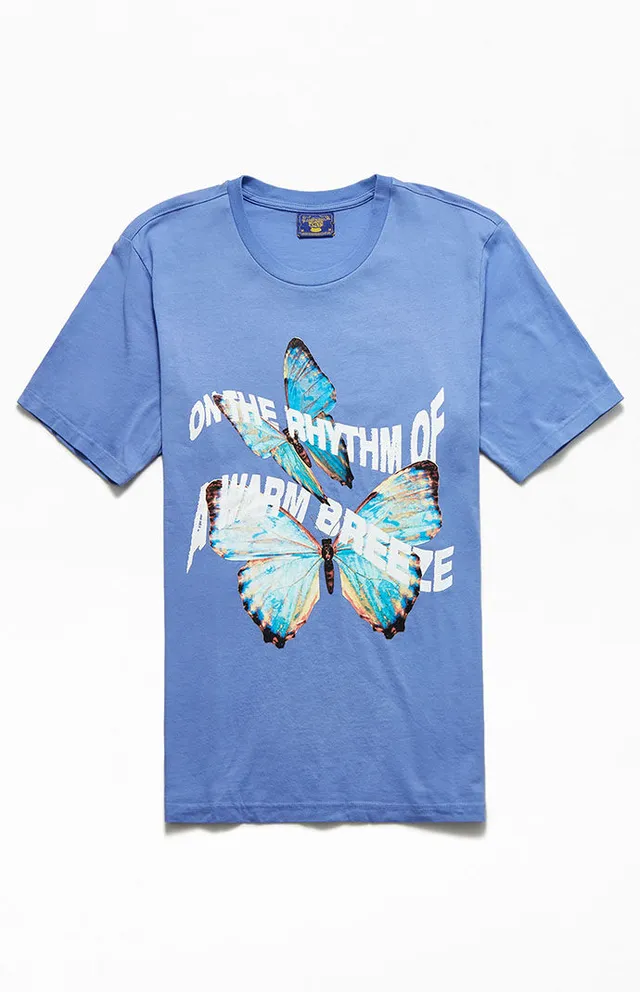 pacsun butterfly shirt