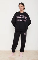 PacSun Pacific Sunwear Varsity Crew Neck Sweatshirt