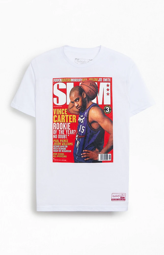 Mitchell & Ness Toronto Raptors Vince Carter Slam Cover T-Shirt