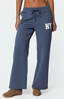 Edikted NY Wide Leg Sweatpants