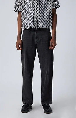 PacSun Black Baggy Carpenter Jeans