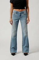 Pacsun Jade Low Rise Bootcut Jeans Light Indigo