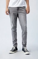 PacSun Comfort Stretch Gray Stacked Skinny Jeans