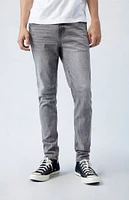 Comfort Stretch Gray Stacked Skinny Jeans