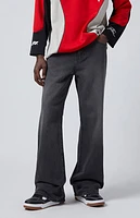 Pacsun Jordan Baggy Bootcut Jeans Black